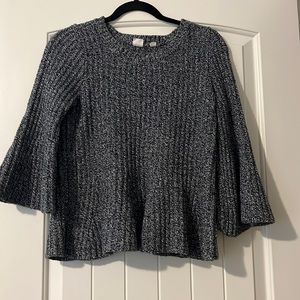 Small Gap Peplum chunky sweater